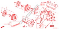 KLIMAANLAGE(KOMPRESSOR)(2.0L) für Honda CIVIC 2.0 TYPE-R    RACE 3 Türen 6 gang-Schaltgetriebe 2010
