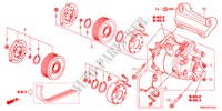 KLIMAANLAGE(KOMPRESSOR)(2.0L) für Honda CIVIC 2.0 TYPE-R   CHAMP 3 Türen 6 gang-Schaltgetriebe 2010