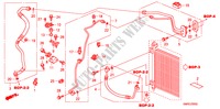 KLIMAANLAGE(SCHLAEUCHE/LEITUNGEN)(LH)(2) für Honda CIVIC 2.0 TYPE-R 3 Türen 6 gang-Schaltgetriebe 2010