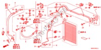 KLIMAANLAGE(SCHLAEUCHE/LEITUNGEN)(RH)(1) für Honda CIVIC 1.4 BASE 3 Türen Intelligent Schaltgetriebe 2010