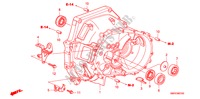 KUPPLUNGSGEHAEUSE(1.8L) für Honda CIVIC 1.8 TYPE-S 3 Türen 6 gang-Schaltgetriebe 2011