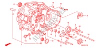 KUPPLUNGSGEHAEUSE(DIESEL) für Honda CIVIC 2.2 TYPE-S 3 Türen 6 gang-Schaltgetriebe 2011