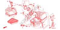 LUFTFILTER(1.4L) für Honda CIVIC 1.4 TYPE-S    PLUS 3 Türen Intelligent Schaltgetriebe 2011