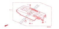 MOTORABDECKUNG(1.8L) für Honda CIVIC 1.8 TYPE-S    PLUS 3 Türen 6 gang-Schaltgetriebe 2011