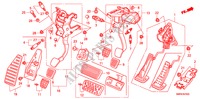 PEDAL(LH) für Honda CIVIC 1.8 TYPE-S    PLUS 3 Türen Intelligent Schaltgetriebe 2010