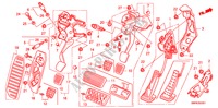 PEDAL(RH) für Honda CIVIC 2.2 TYPE-S 3 Türen 6 gang-Schaltgetriebe 2011