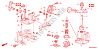 SCHALTARM/SCHALTHEBEL(2.0L) für Honda CIVIC 2.0 TYPE-R   CHAMP 3 Türen 6 gang-Schaltgetriebe 2010