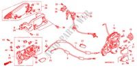 TUERSPERREN/AEUSSERER GRIFF für Honda CIVIC 2.0 TYPE-R   CHAMP 3 Türen 6 gang-Schaltgetriebe 2010