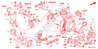 TURBOLADER(DIESEL) für Honda CIVIC 2.2 TYPE-S 3 Türen 6 gang-Schaltgetriebe 2011