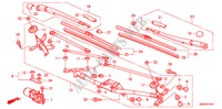 WINDSCHUTZSCHEIBENWISCHER(RH) für Honda CIVIC 2.0 TYPE-R   CHAMP 3 Türen 6 gang-Schaltgetriebe 2010