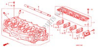 ZYLINDERKOPF(1.8L) für Honda CIVIC 1.8 BASE 3 Türen Intelligent Schaltgetriebe 2010