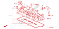 ZYLINDERKOPFDECKEL(DIESEL) für Honda CIVIC 2.2 TYPE-S 3 Türen 6 gang-Schaltgetriebe 2011