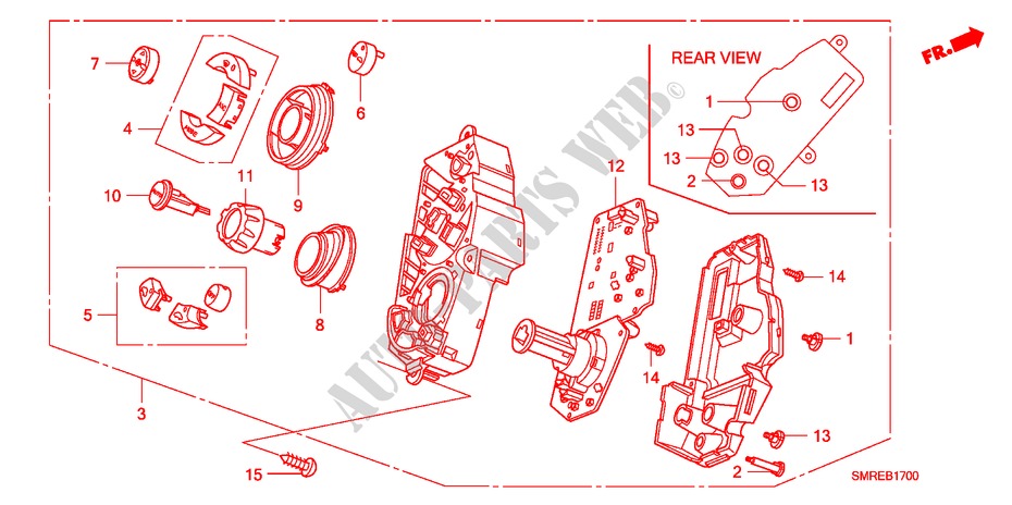 HEIZUNGSREGLER(LH) für Honda CIVIC 2.0 TYPE-R 3 Türen 6 gang-Schaltgetriebe 2011