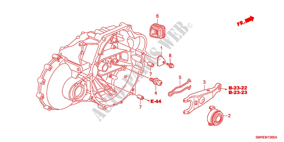 KUPPLUNGSFREIGABE(DIESEL) für Honda CIVIC 2.2 TYPE-S    PLUS 3 Türen 6 gang-Schaltgetriebe 2010