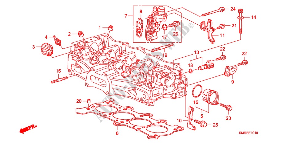 SPULENVENTIL(1.8L) für Honda CIVIC 1.8 BASE 3 Türen Intelligent Schaltgetriebe 2010