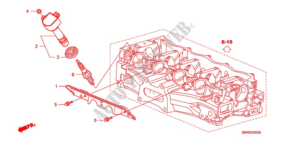 STOPFENOEFFNUNGS SPULE(1.8L) für Honda CIVIC 1.8 BASE 3 Türen 6 gang-Schaltgetriebe 2010