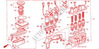 A.L.B. MODULATOR( '91) für Honda CONCERTO 1.6I 4 Türen 5 gang-Schaltgetriebe 1991