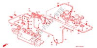 EINBAULEITUNG/ROHRE (1.4L)('90) für Honda CONCERTO GL 4 Türen 5 gang-Schaltgetriebe 1990