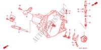 KUPPLUNGSFREIGABE/ DREHZAHLMESSERGETRIEBE für Honda CONCERTO 1.6I 4 Türen 5 gang-Schaltgetriebe 1993