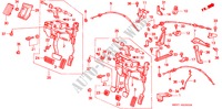 PEDAL(LH) für Honda CONCERTO 1.6I 4 Türen 4 gang automatikgetriebe 1991