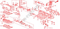 ANSAUGKRUEMMER(DOHC) für Honda ACCORD 2.3ISR 4 Türen 5 gang-Schaltgetriebe 1993