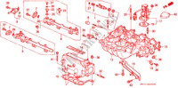 ANSAUGKRUEMMER(SOHC) für Honda ACCORD 1.8ILS 4 Türen 5 gang-Schaltgetriebe 1996