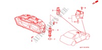 GESCHWINDIGKEITSSENSOR für Honda ACCORD 1.8I 4 Türen 5 gang-Schaltgetriebe 1996
