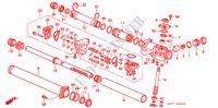 GETRIEBE, SERVOLENKUNG(LH) für Honda ACCORD 1.8IS 4 Türen 5 gang-Schaltgetriebe 1994