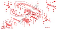 INSTRUMENTENBRETT(RH) für Honda ACCORD 2.0IS 4 Türen 5 gang-Schaltgetriebe 1996