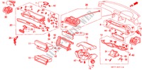 INSTRUMENTENBRETT(RH) für Honda ACCORD 2.0IES 4 Türen 5 gang-Schaltgetriebe 1996