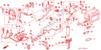 KLIMAANLAGE (SCHLAEUCHE/LEITUNGEN)(RH) für Honda ACCORD 2.3ISR 4 Türen 4 gang automatikgetriebe 1994