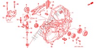 KUPPLUNGSGEHAEUSE für Honda ACCORD 2.0IES 4 Türen 5 gang-Schaltgetriebe 1996
