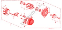 LICHTMASCHINE(BOSCH) für Honda ACCORD 2.0IS 4 Türen 5 gang-Schaltgetriebe 1996