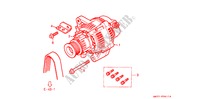 LICHTMASCHINE (KLIMAANLAGE) für Honda ACCORD 2.0ITD 4 Türen 5 gang-Schaltgetriebe 1996