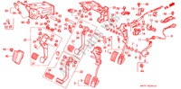 PEDAL(RH) für Honda ACCORD 2.0IES 4 Türen 4 gang automatikgetriebe 1996