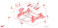 VORNE SITZKOMPONENTEN (R.)(2) für Honda ACCORD 2.0IS 4 Türen 4 gang automatikgetriebe 1996