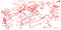 KONSOLE(RH) für Honda CIVIC 1.8 S 4 Türen 6 gang-Schaltgetriebe 2006