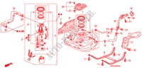 KRAFTSTOFFTANK für Honda CIVIC 1.8 S 4 Türen 6 gang-Schaltgetriebe 2006