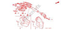 LENKSAEULE für Honda CIVIC 1.8 S 4 Türen 6 gang-Schaltgetriebe 2006