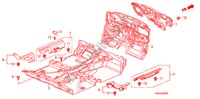 BODENMATTE für Honda CIVIC 1.8 LS 4 Türen 5 gang automatikgetriebe 2008