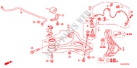 GELENK für Honda CIVIC 1.6 VTI 4 Türen 5 gang automatikgetriebe 2009