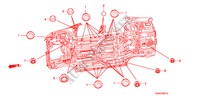 GUMMITUELLE(UNTEN) für Honda CIVIC 1.8 LS 4 Türen 5 gang automatikgetriebe 2009