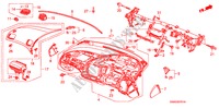 INSTRUMENTENBRETT(RH) für Honda CIVIC 1.8 SES 4 Türen 5 gang automatikgetriebe 2008