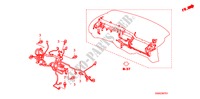 KABELBAUM(LH) (2) für Honda CIVIC 1.8 S 4 Türen 5 gang automatikgetriebe 2008