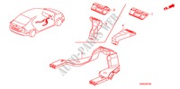 KANAL für Honda CIVIC 1.6 VTI 4 Türen 5 gang automatikgetriebe 2009