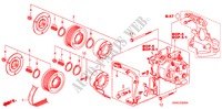 KLIMAANLAGE (KOMPRESSOR) für Honda CIVIC 1.6 S 4 Türen 5 gang-Schaltgetriebe 2009