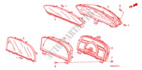 MESSGERAET BAUTEILE(NS) für Honda CIVIC 1.8 ES 4 Türen 6 gang-Schaltgetriebe 2008