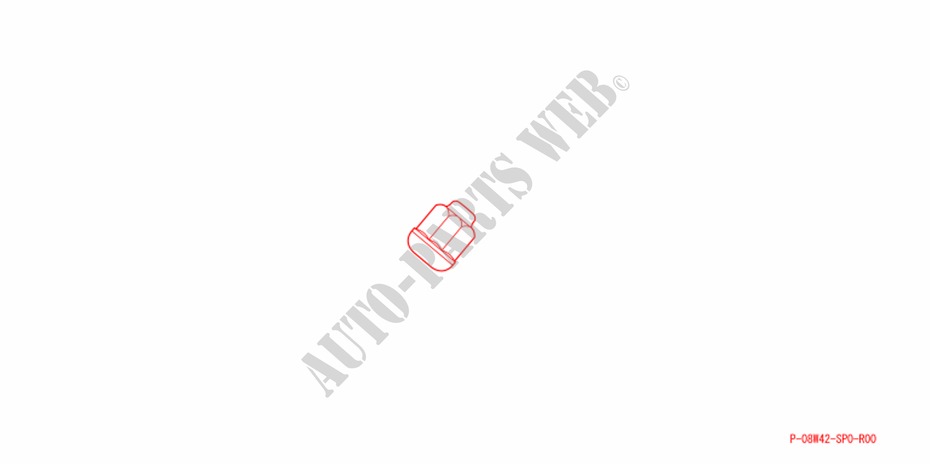 RADBEFESTIGUNGSMUTTERN für Honda CIVIC 1.8 S 4 Türen 6 gang-Schaltgetriebe 2009