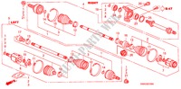 ANTRIEBSWELLE, VORNE/HALBWELLE(MT) für Honda CIVIC 18ES 4 Türen 5 gang-Schaltgetriebe 2011