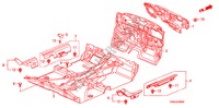 BODENMATTE für Honda CIVIC 1.8 VXI 4 Türen 5 gang automatikgetriebe 2010